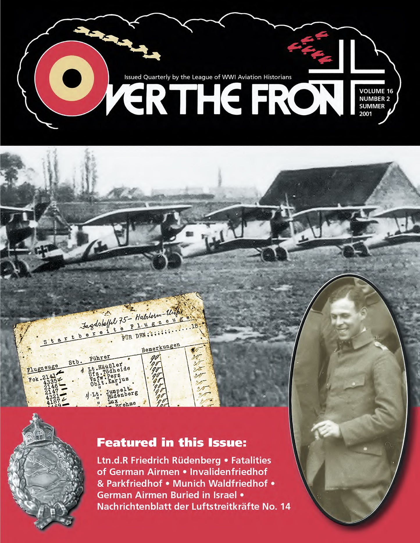 OTF Volume 16, No. 2 Summer 2001