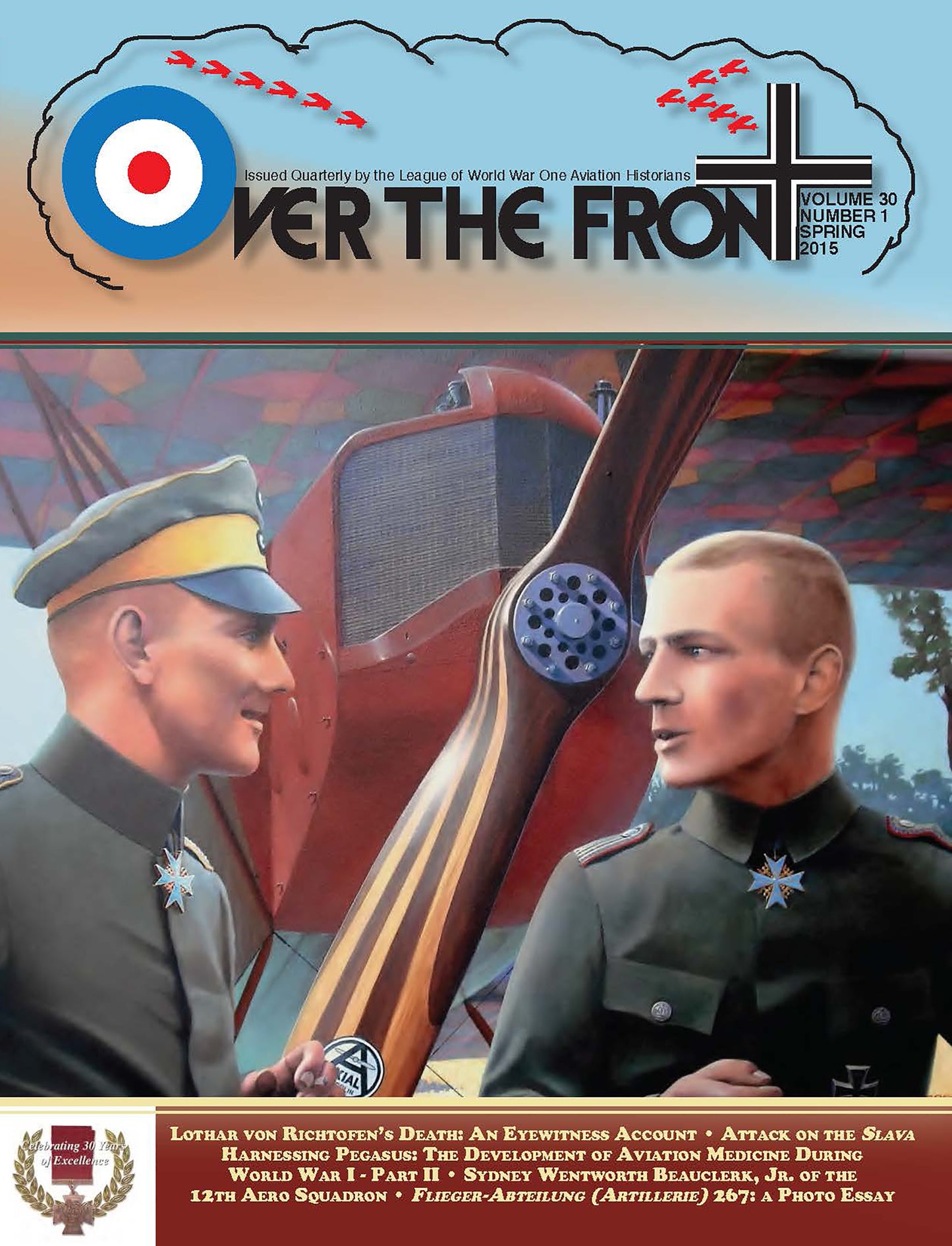 OTF Volume 30, No. 1 Spring 2015