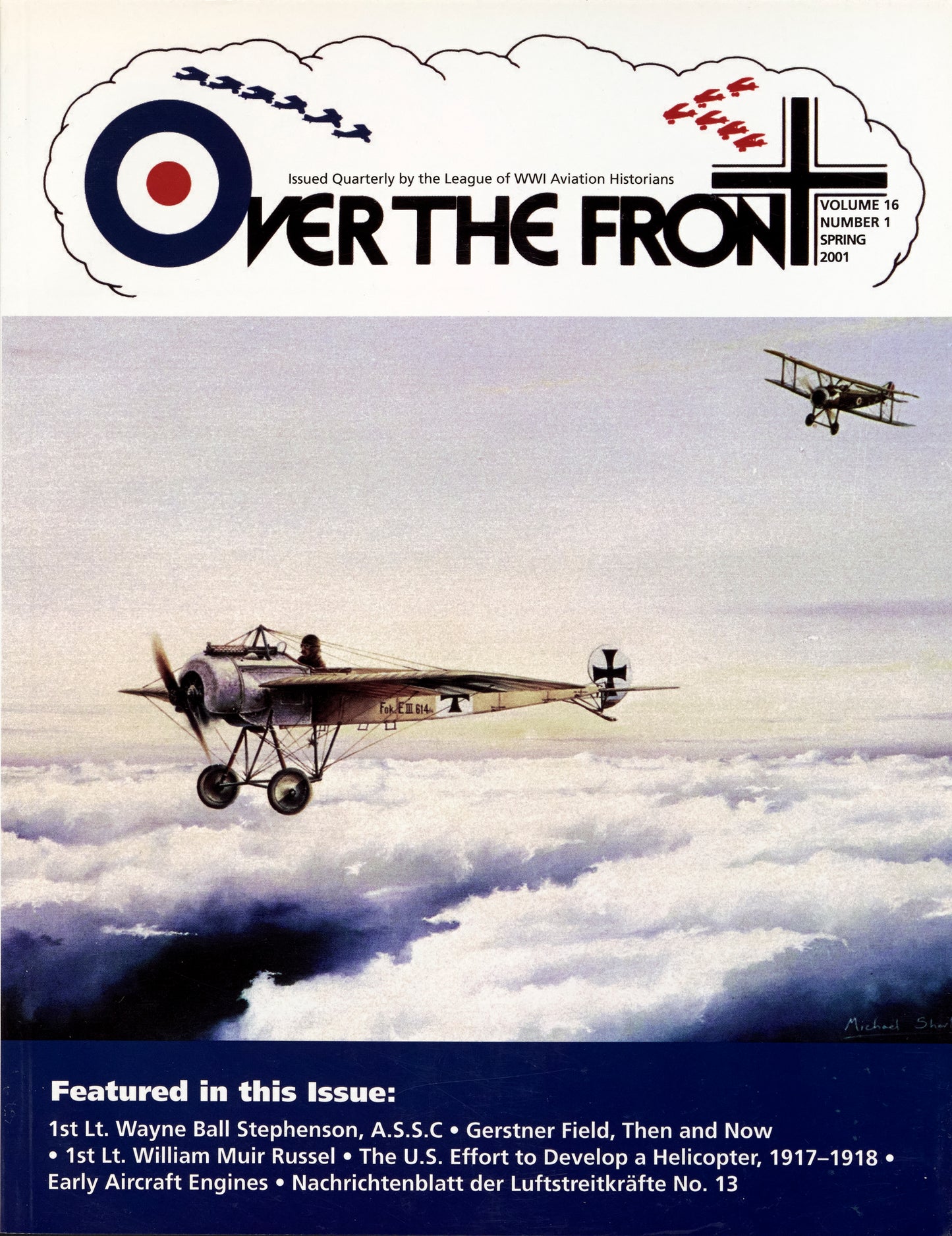 OTF Volume 16, No. 1 Spring 2001