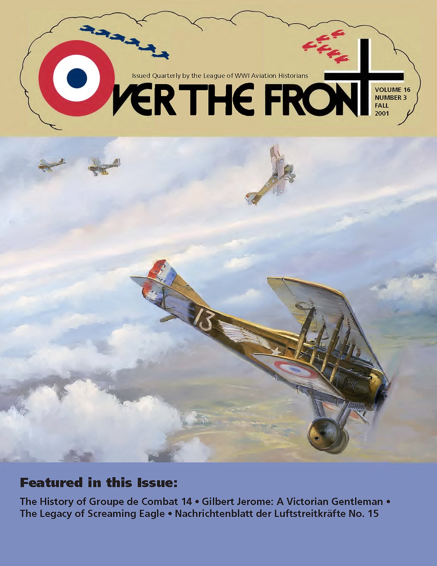 OTF Volume 16, No. 3 Fall 2001