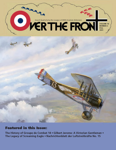 OTF Volume 16, No. 3 Fall 2001