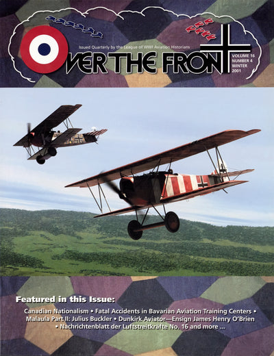 OTF Volume 16, No. 4 Winter 2001