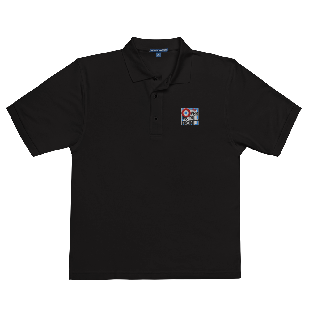 OTF men's premium polo French national colors